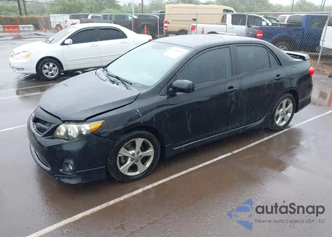2012 Toyota Corolla S z USA, uszkodzony, nr VIN 5YFBU4EE2CP022942